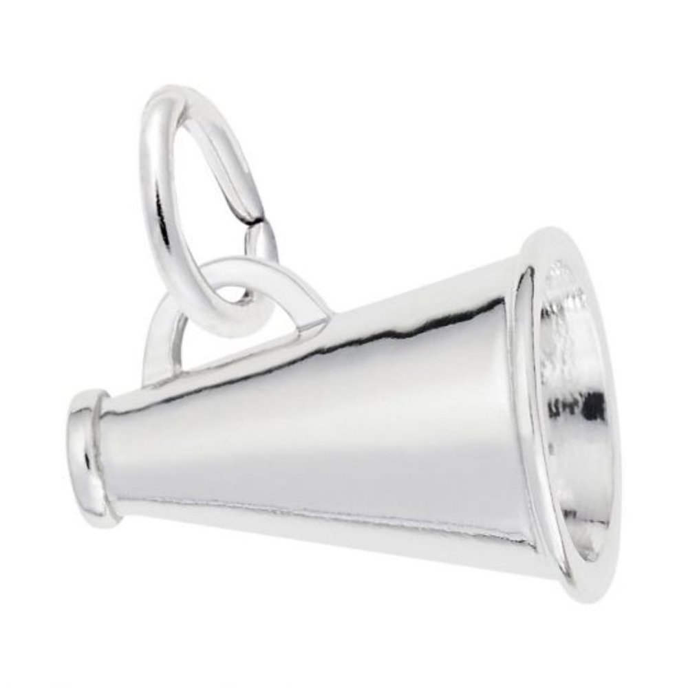 Sterling Silver Charm "Megaphone"